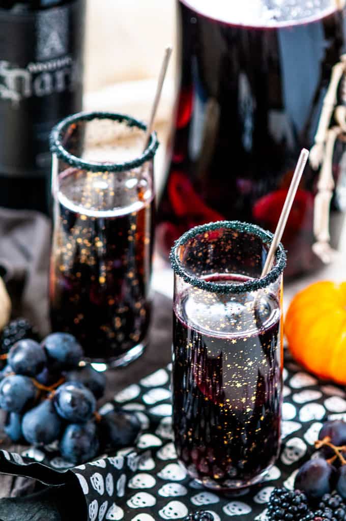 Halloween Witches Brew Black Sangria