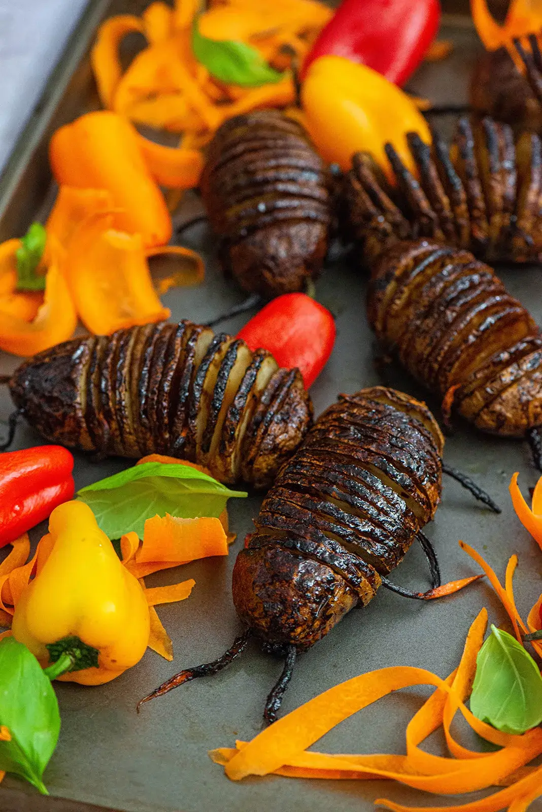 Hasselback Potato Bugs