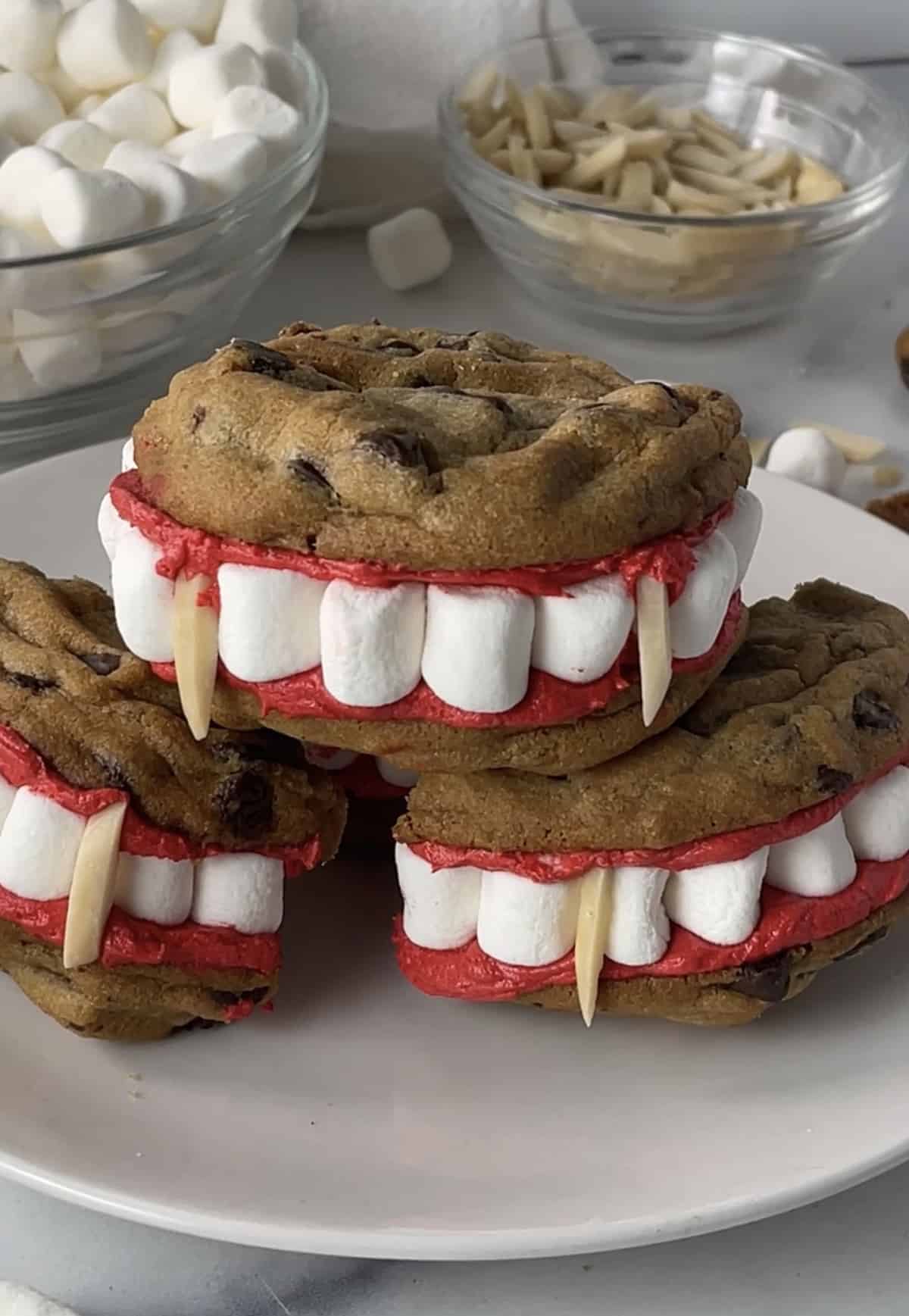 How to Make Easy Halloween Vampire Cookies
