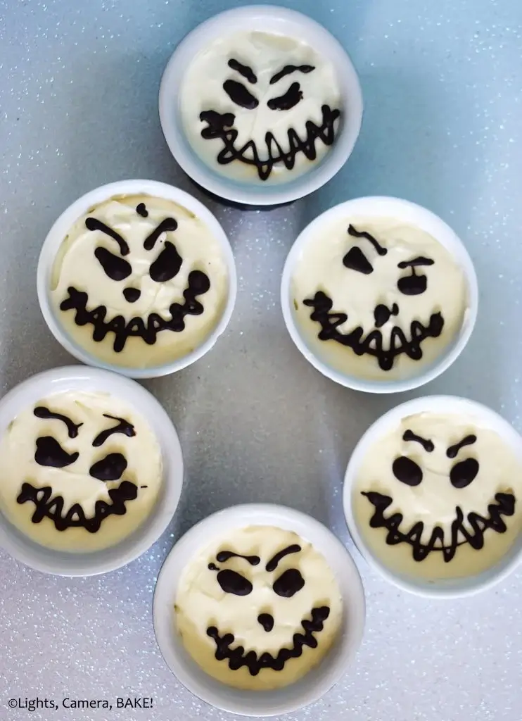 Jack Skellington Cheesecakes