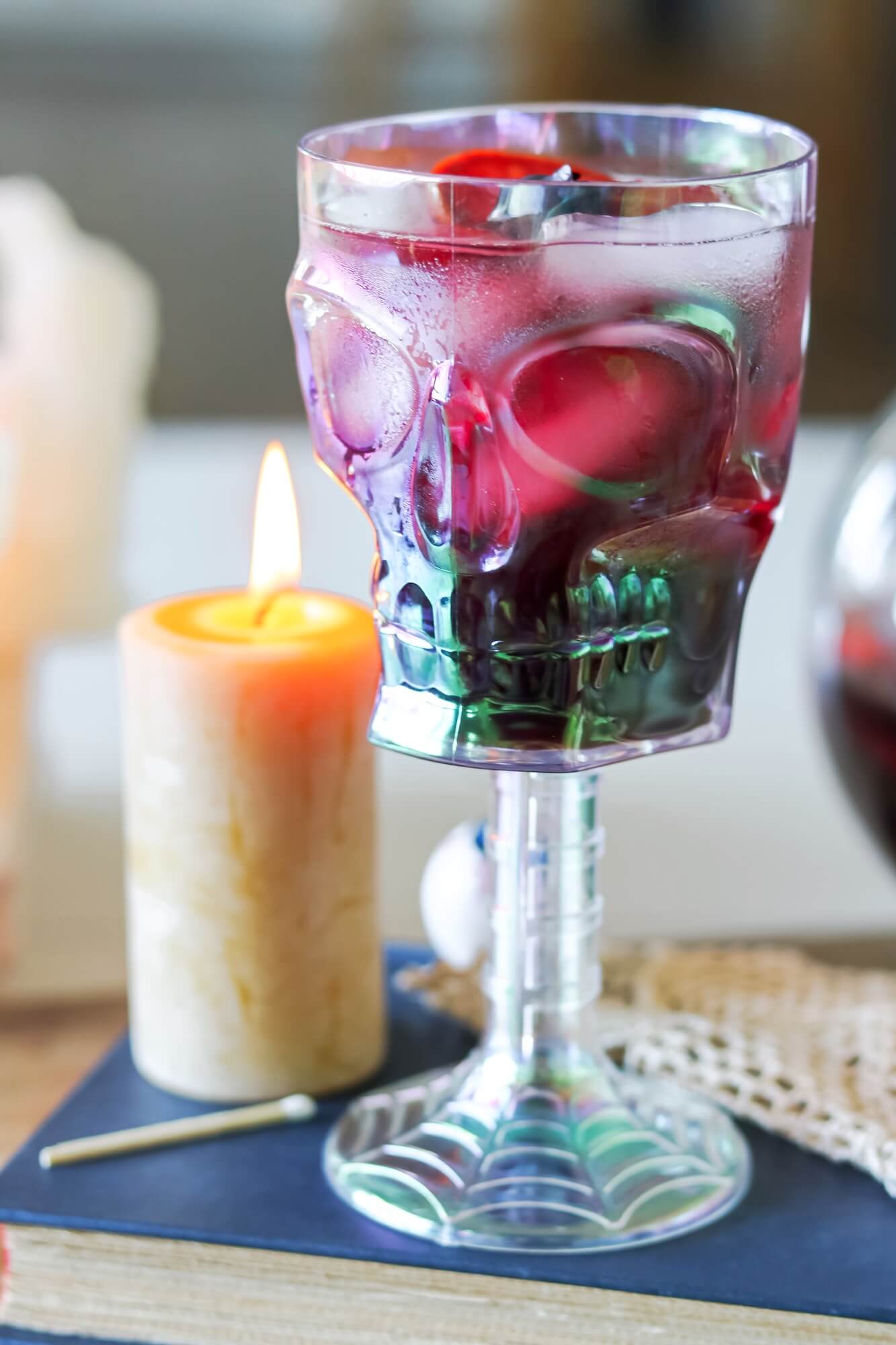 Make-Ahead Party Drink: Red Halloween Sangria