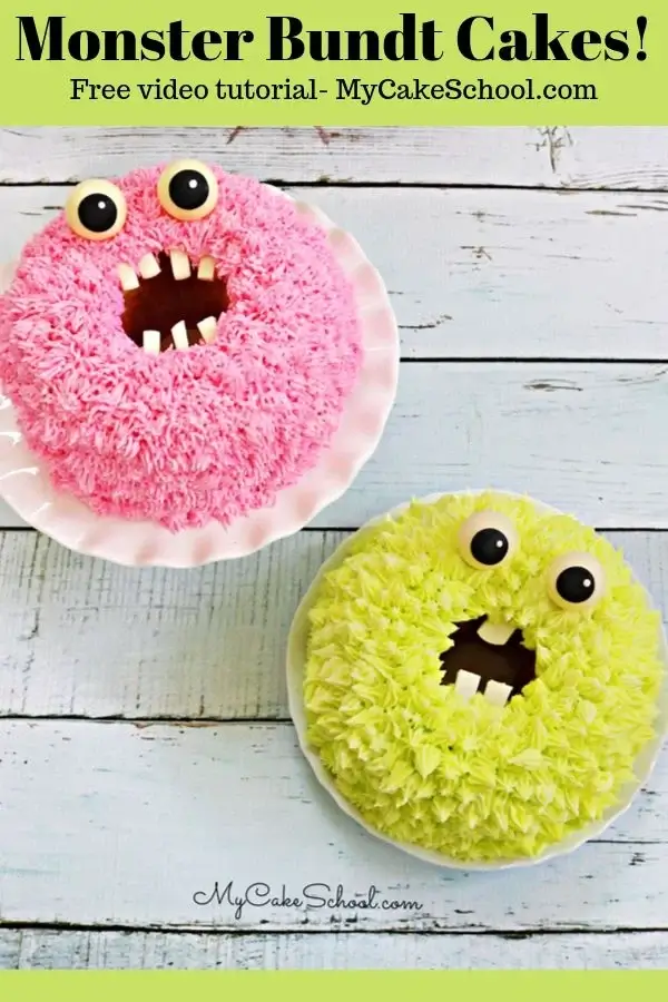 Monster Bundt Cakes