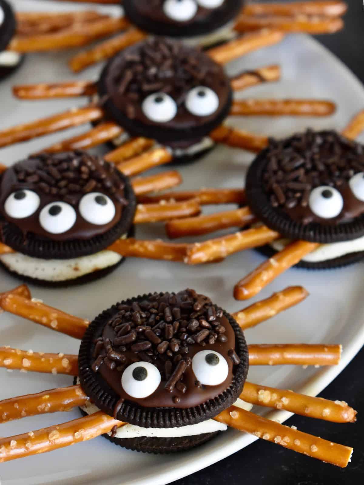 Oreo Cookie Spiders