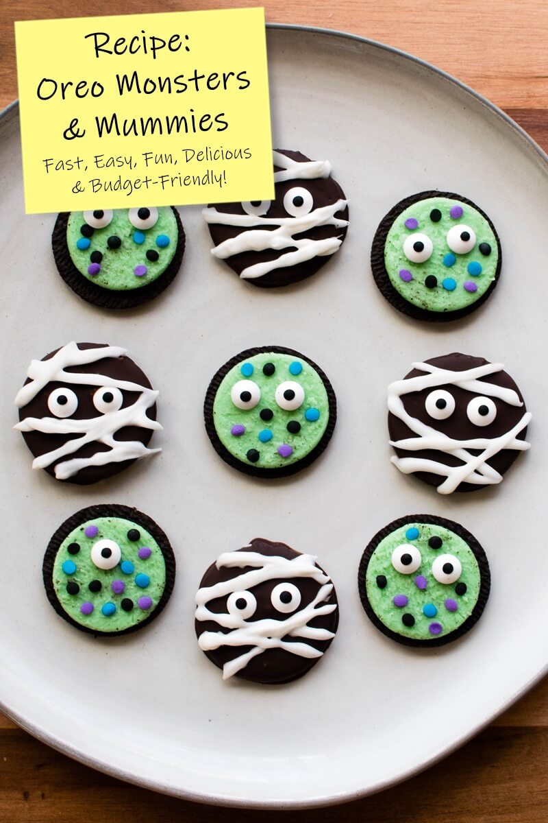 Oreo Mummy & Monster Cookies