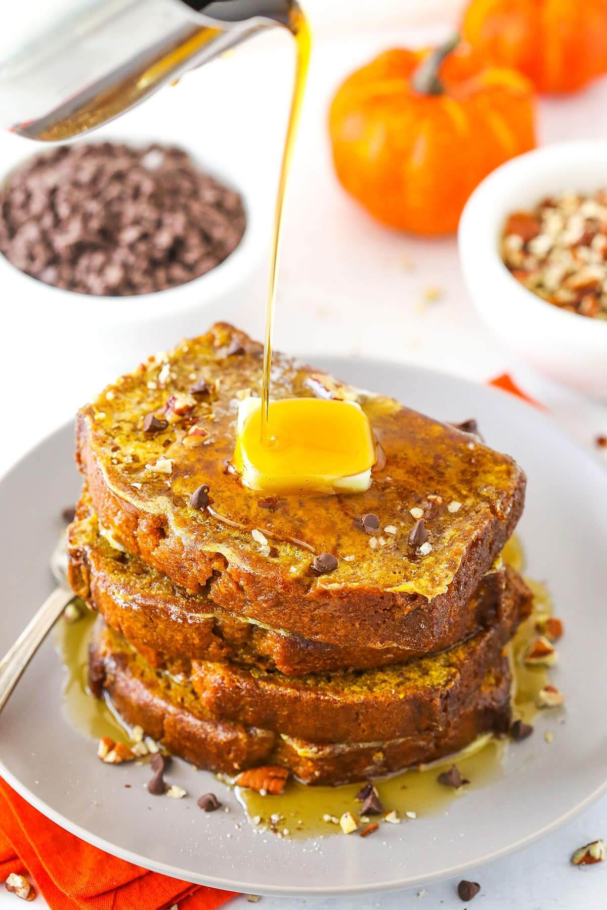 Pumpkin Bread French Toast