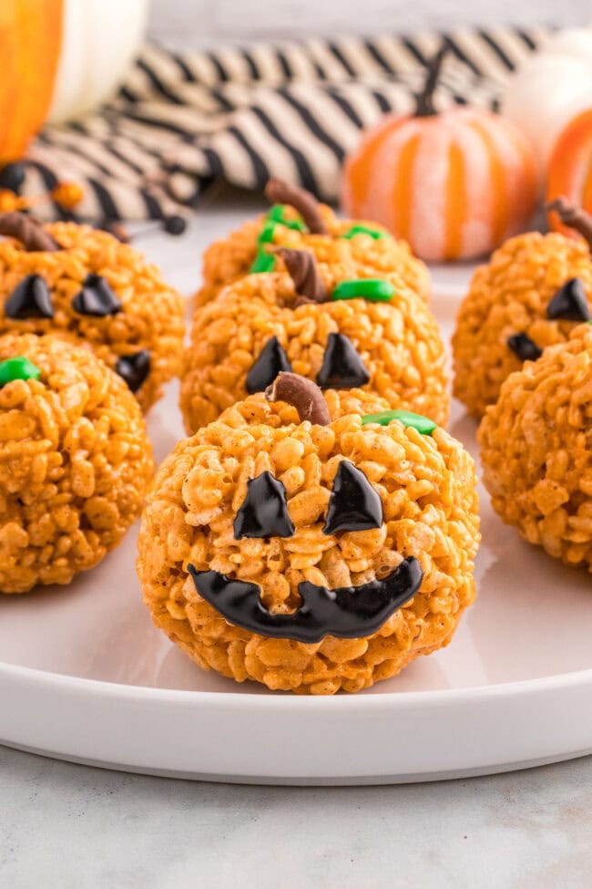 Pumpkin Spice Rice Krispie Treats