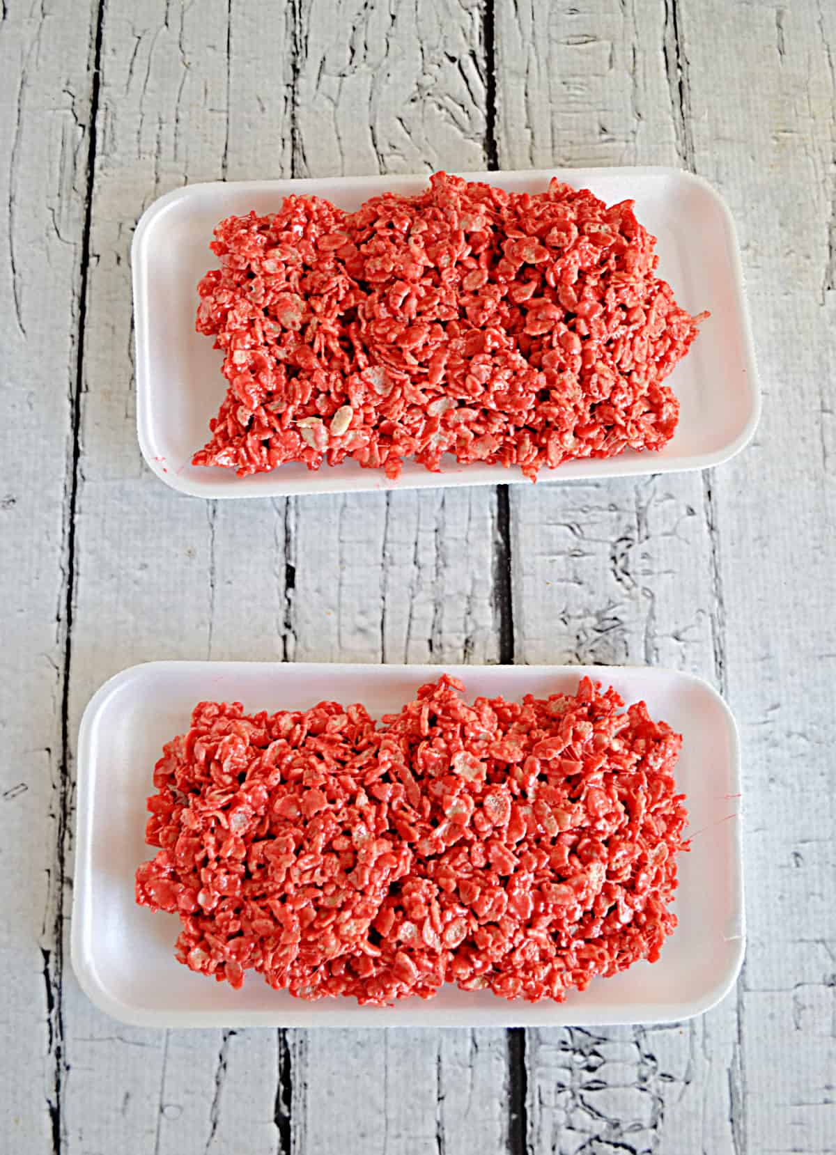 Raw Meat Rice Krispies Treats