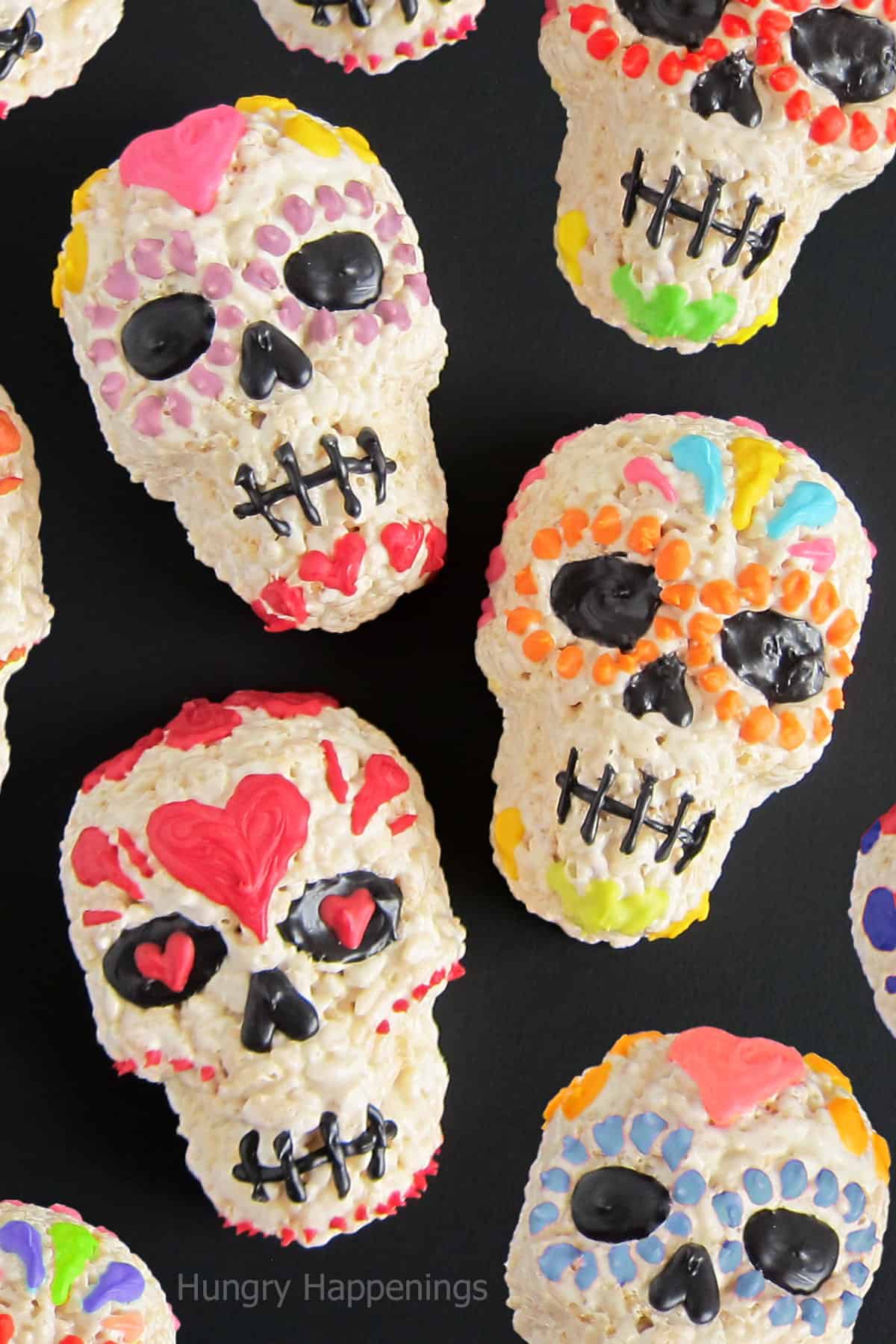 Rice Krispie Treat Skulls