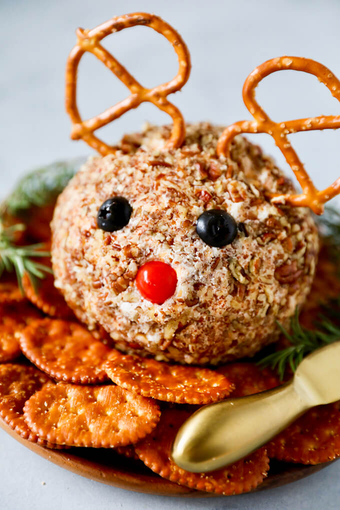 Rudolph Christmas Cheese Ball