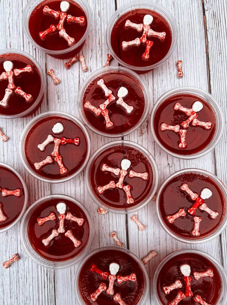 Skeleton On A Gelatin Shot 