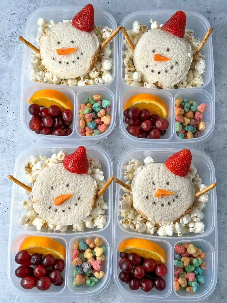 Snowman Sandwiches 