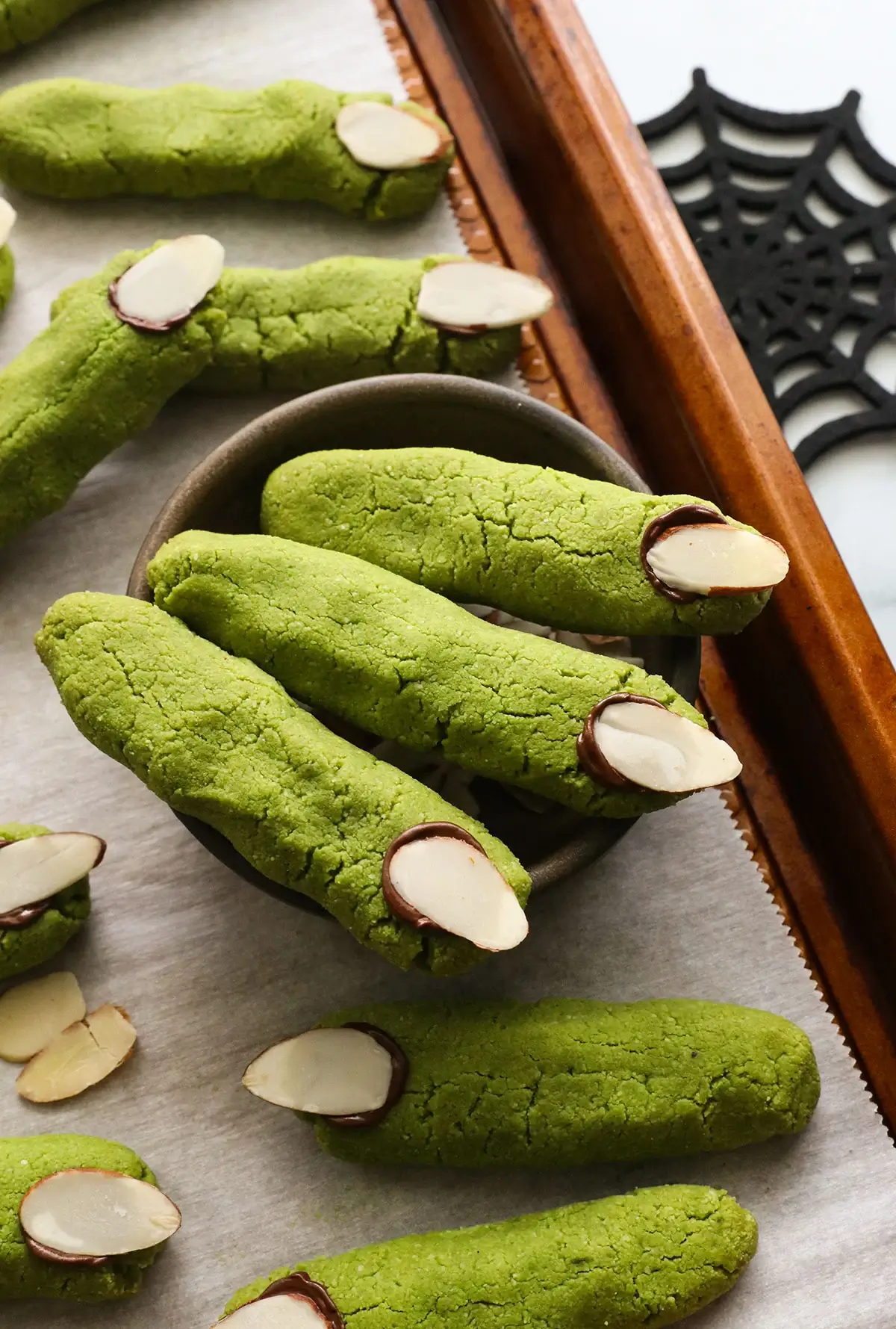 Vegan Witch Finger Cookies