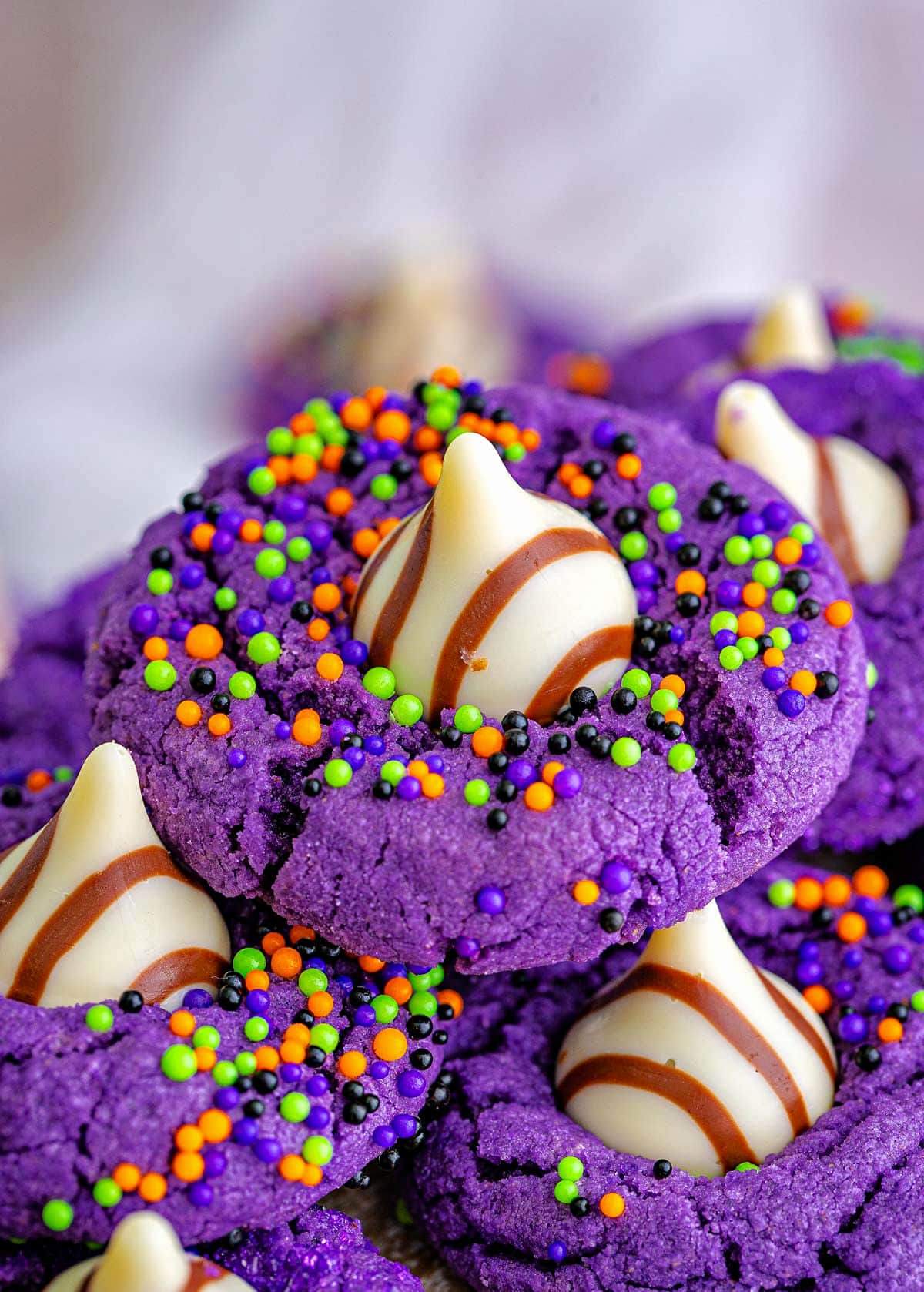 Witch Hat Halloween Cookies