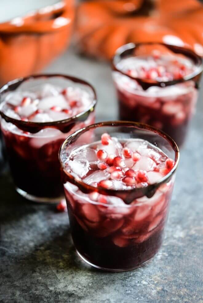 Witches' Brew Drink – Cherry Pomegranate Sangria