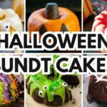 halloween bundt cakes