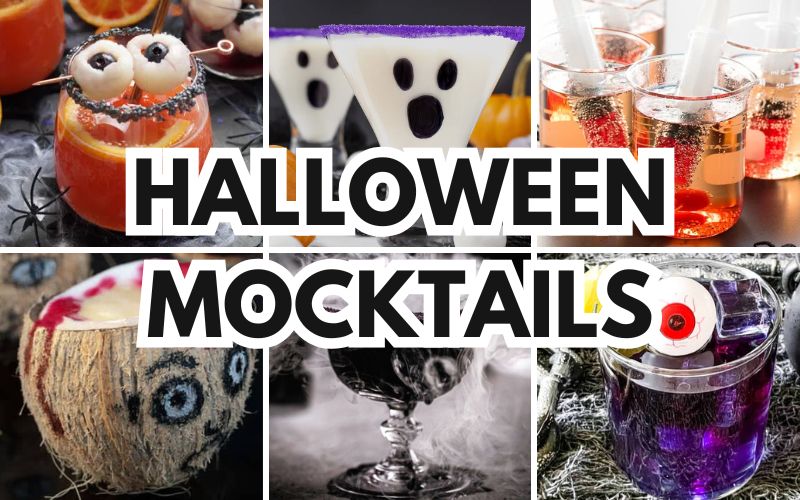 halloween mocktails
