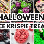 halloween rice krispie treats