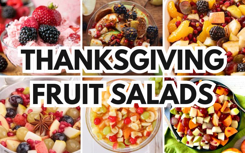 thanksgiving fruit salads