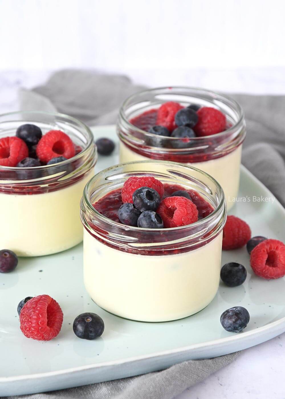 Berry Panna Cotta
