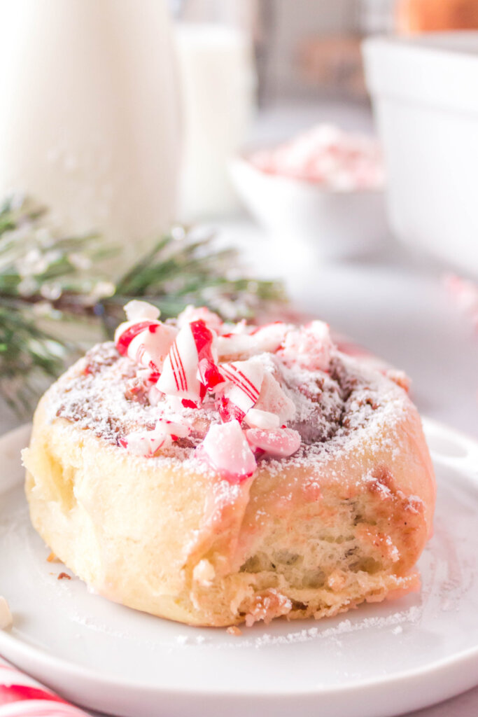 Candy Cane Sweet Rolls
