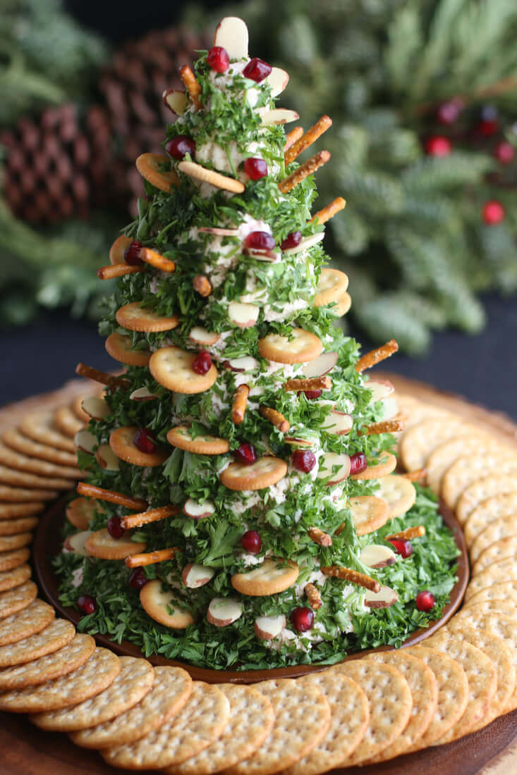 Cheese & Bacon Christmas Tree