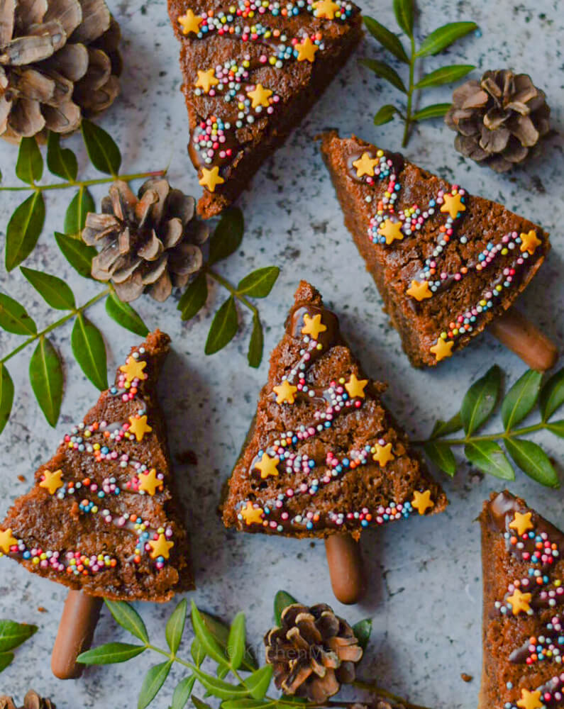 Chocolate Cake Christmas Tree