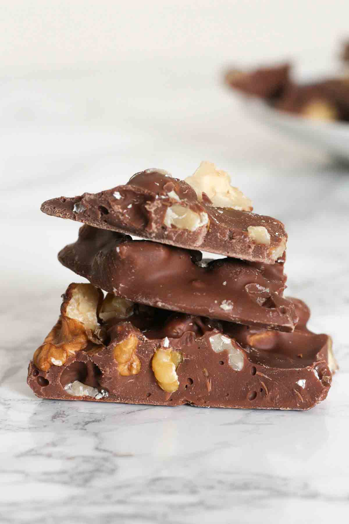 Chocolate Walnut Bark