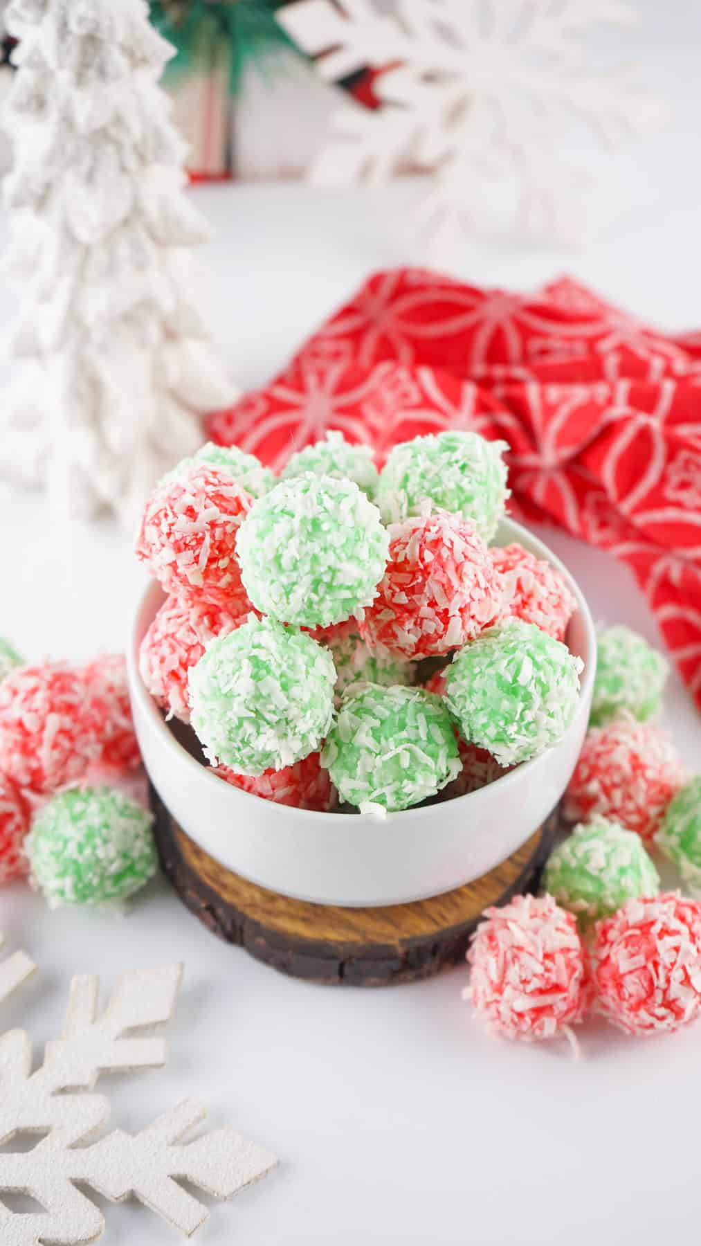 Christmas Jello Balls