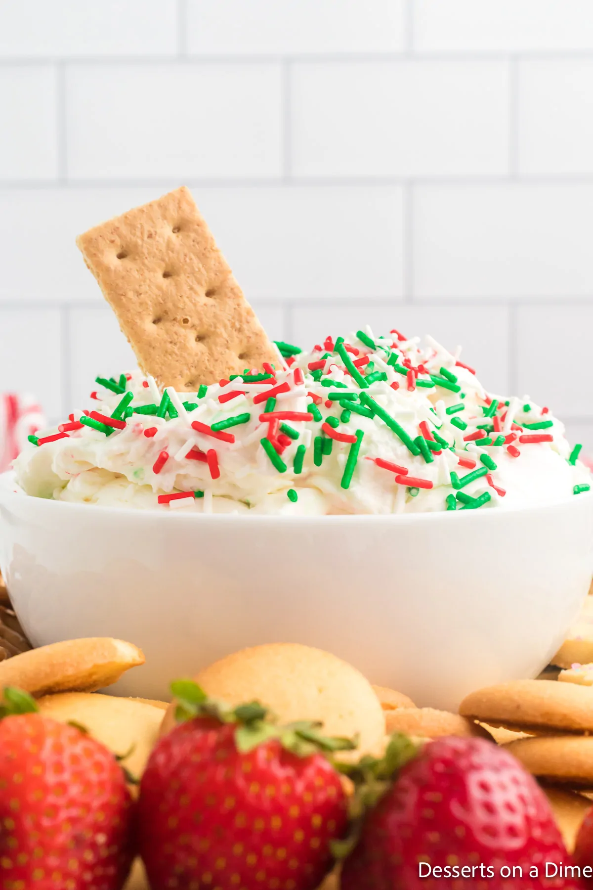 Christmas Sugar Cookie Dip