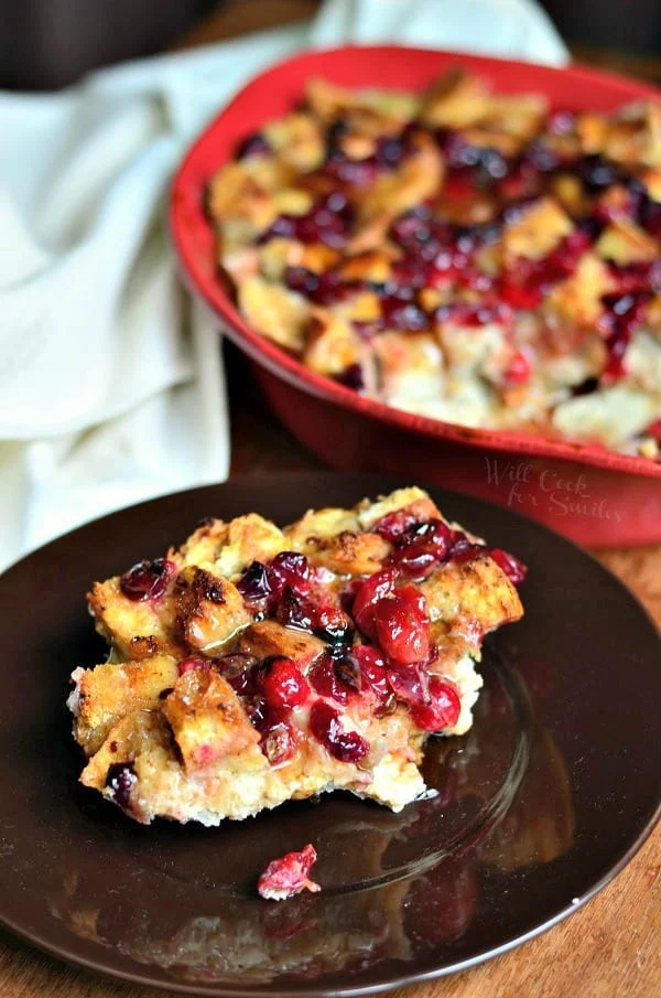 Cranberry Bread Pudding