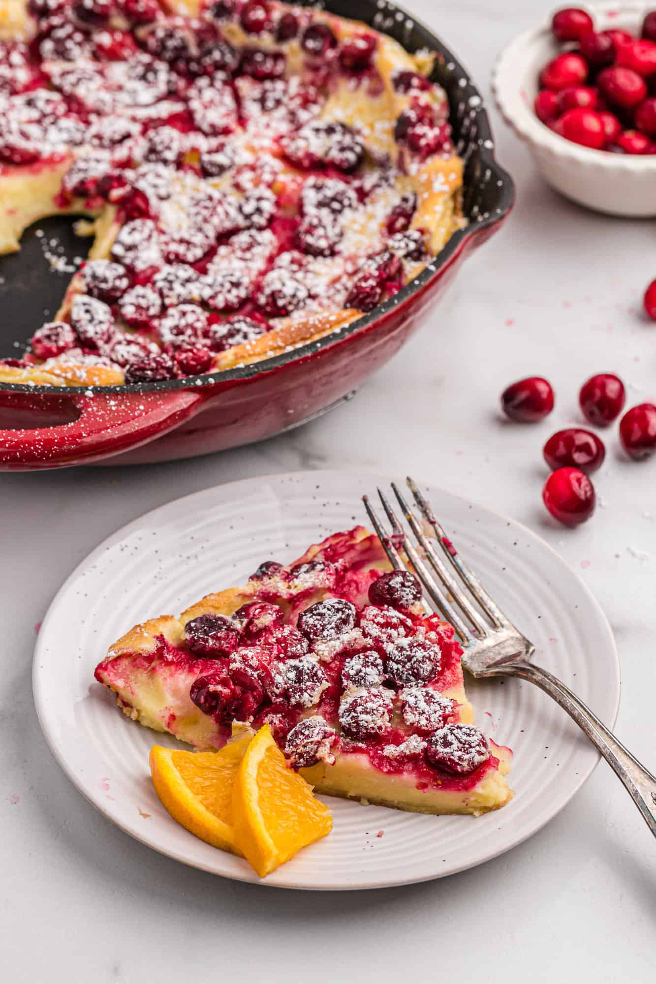 Cranberry Clafoutis