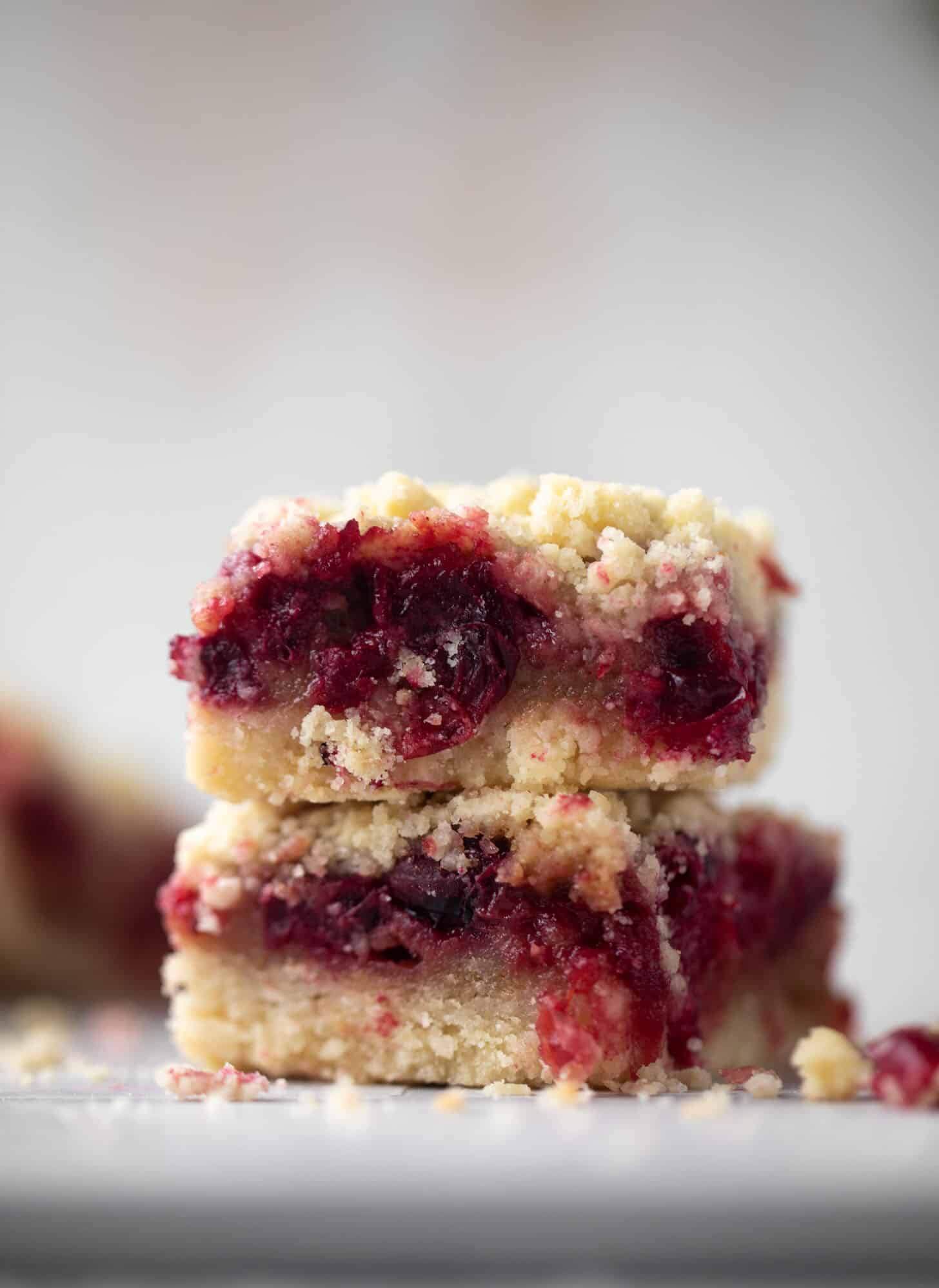 Cranberry Cobbler Bars