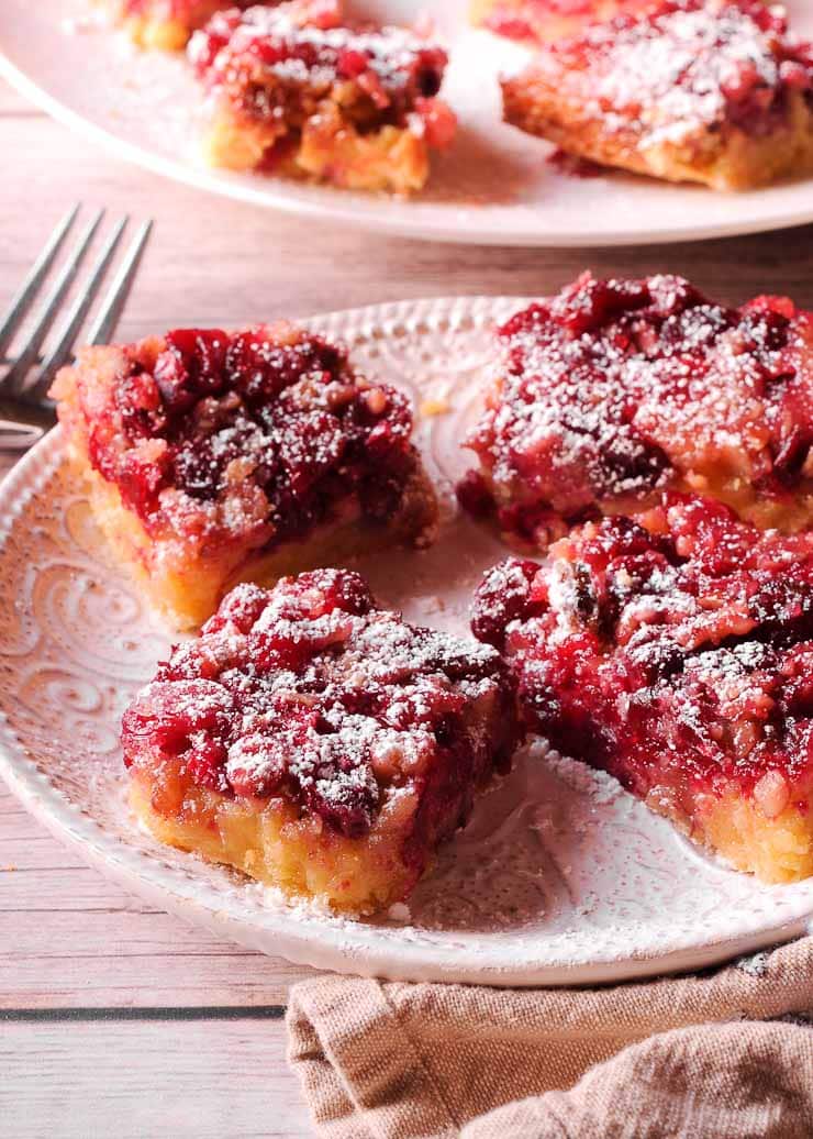 Cranberry Pecan Squares