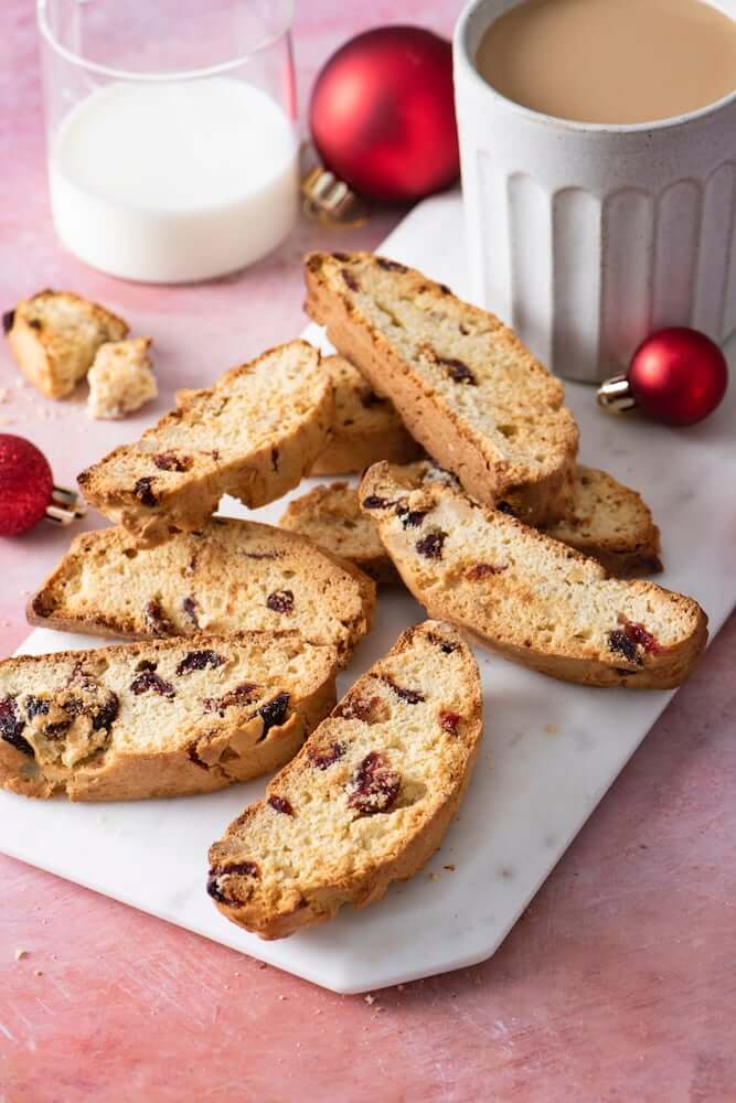 Cranberry Walnut Biscotti