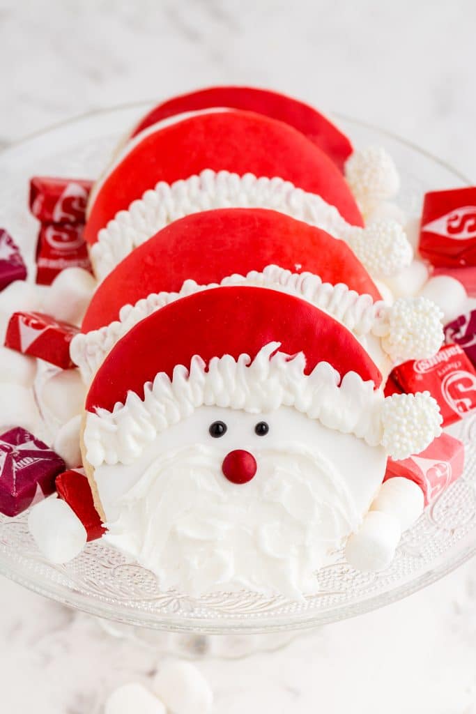 Cute Santa Cookies