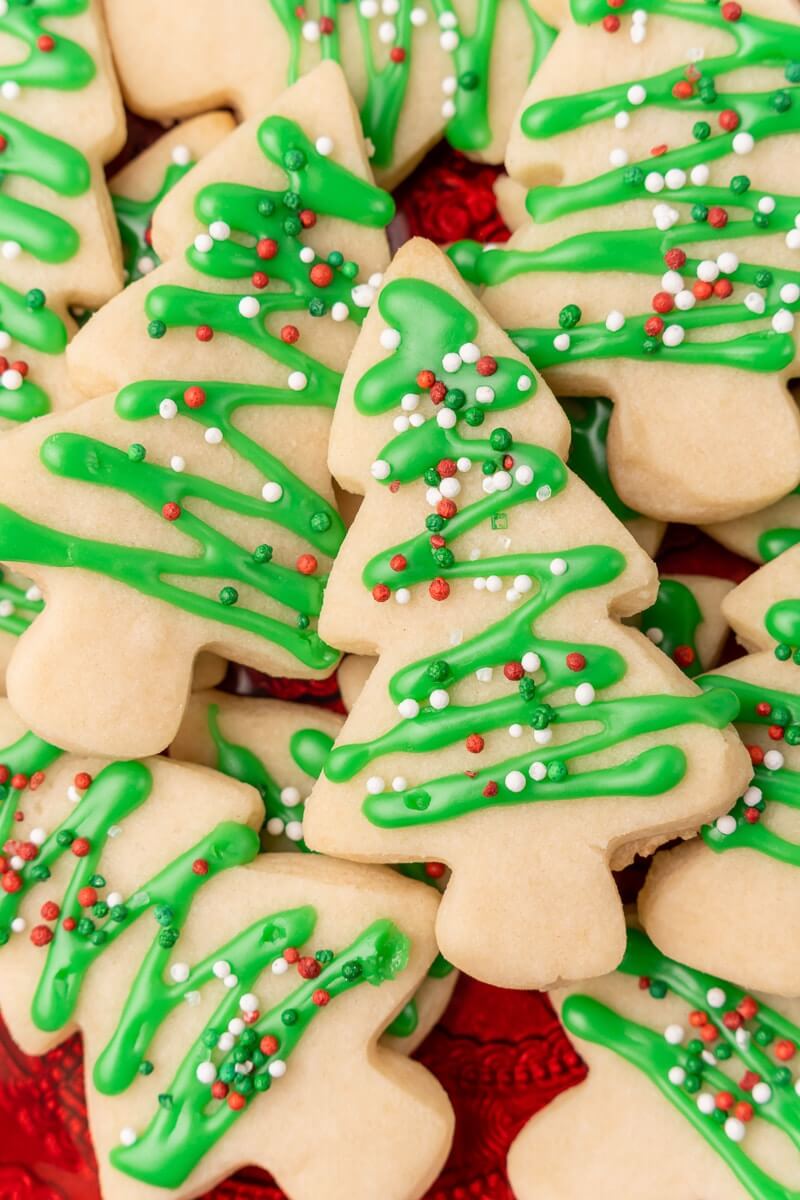 Dairy-Free Icing Vegan Christmas Cookies