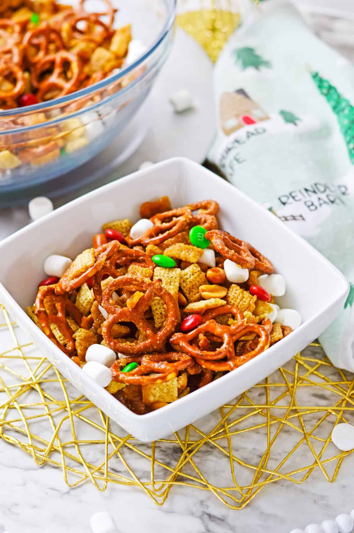 Easy Christmas Chex Mix