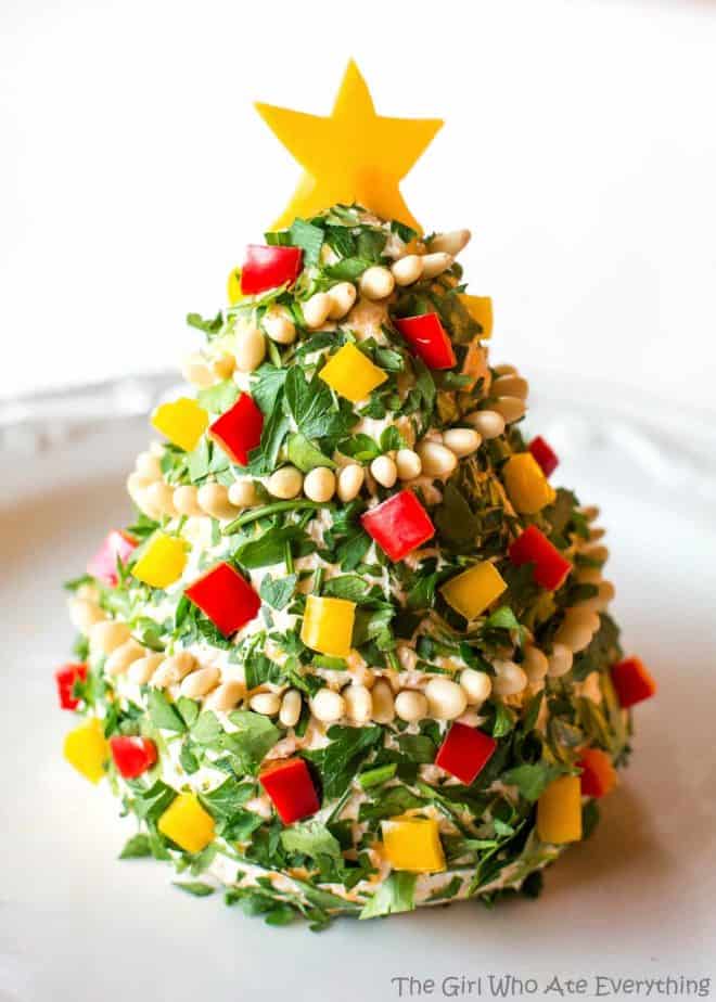 Glorious Christmas Cheese Tree