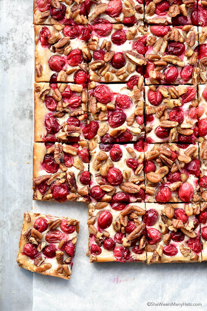 Nutty Oatmeal Cranberry Bars Recipe