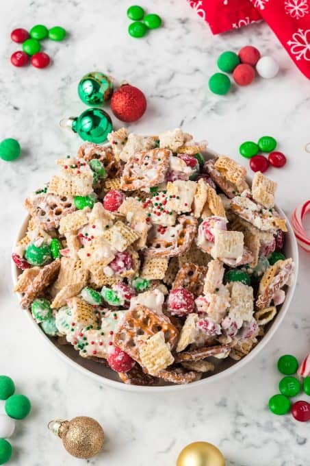 Perfect Christmas Snack Mix