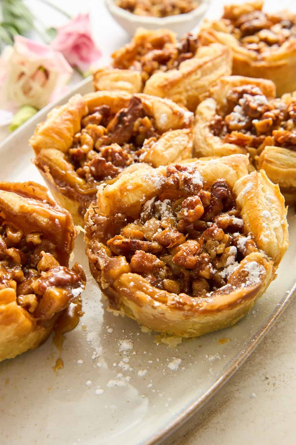 Puff Pastry Walnut Tart