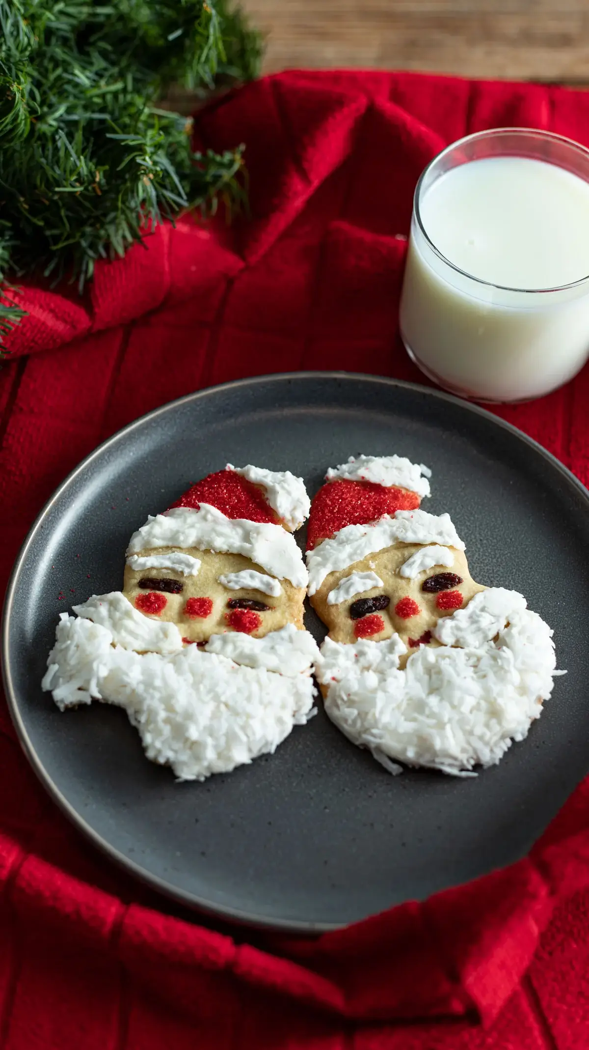 Santa Claus Cut-Out Cookie