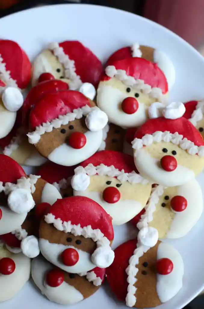 Santa Sugar Cookies