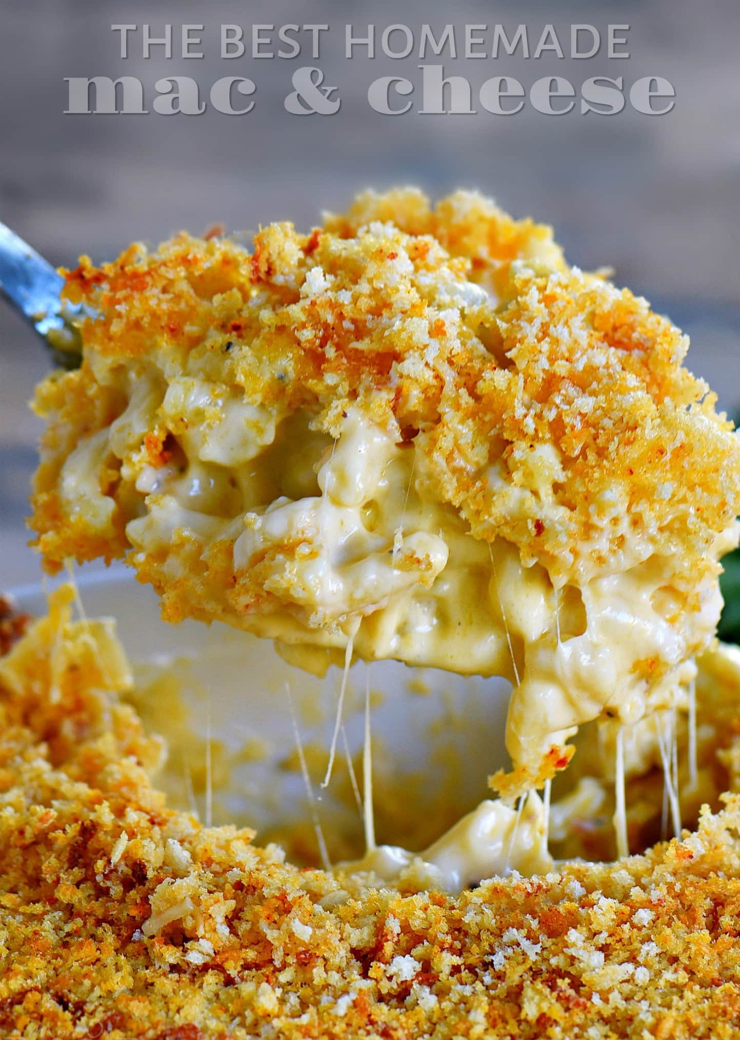 The BEST Homemade Mac and Cheese