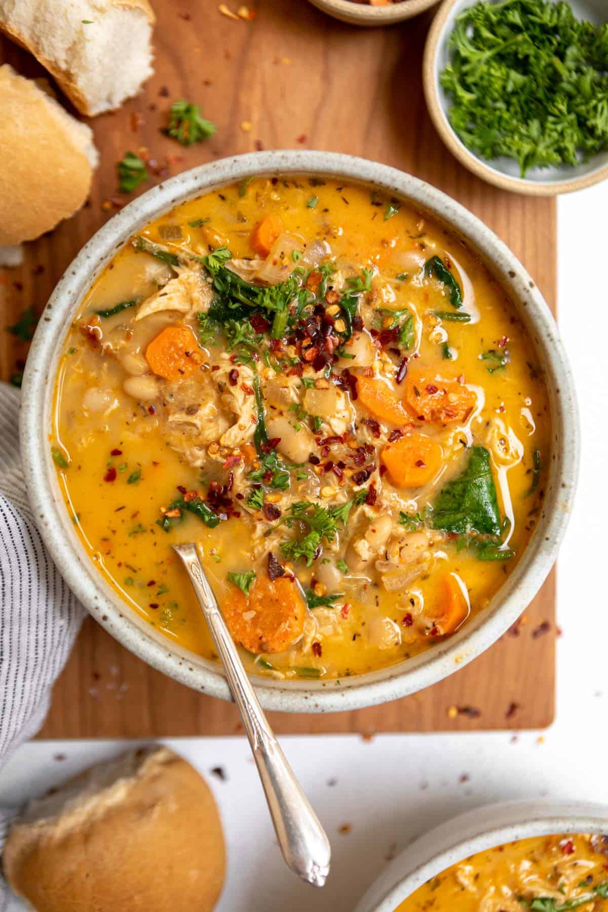Tuscan Chicken Soup