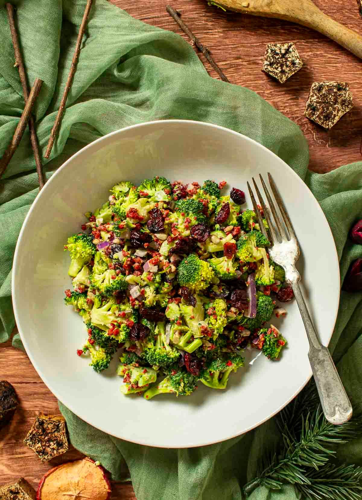 Vegan Broccoli Salad