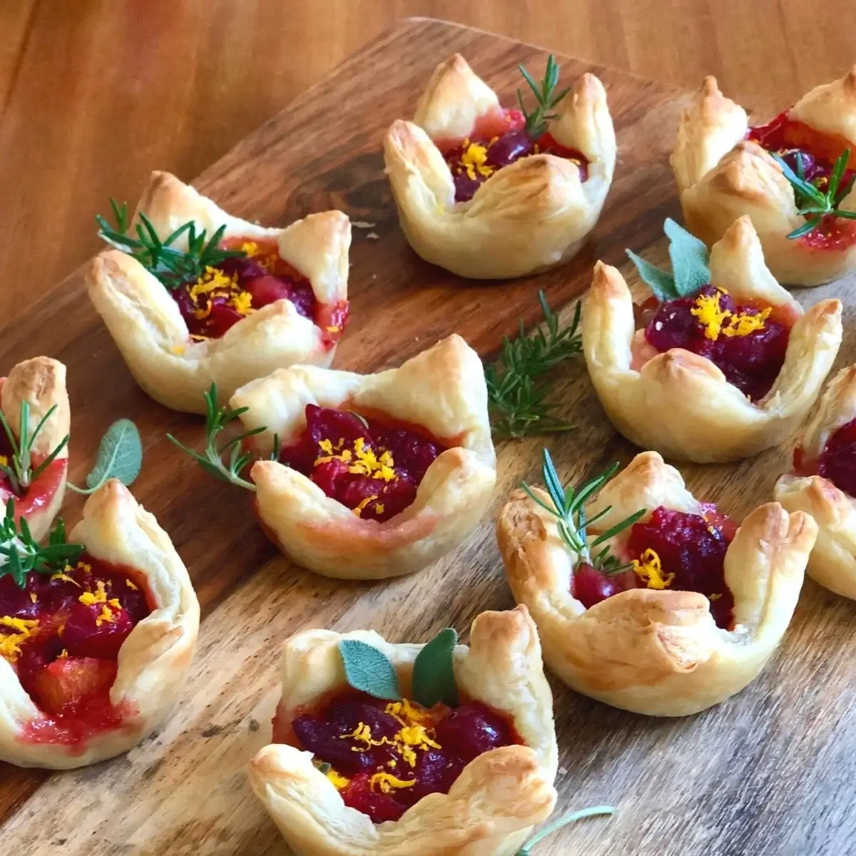 Vegan Cranberry Cheese Bites