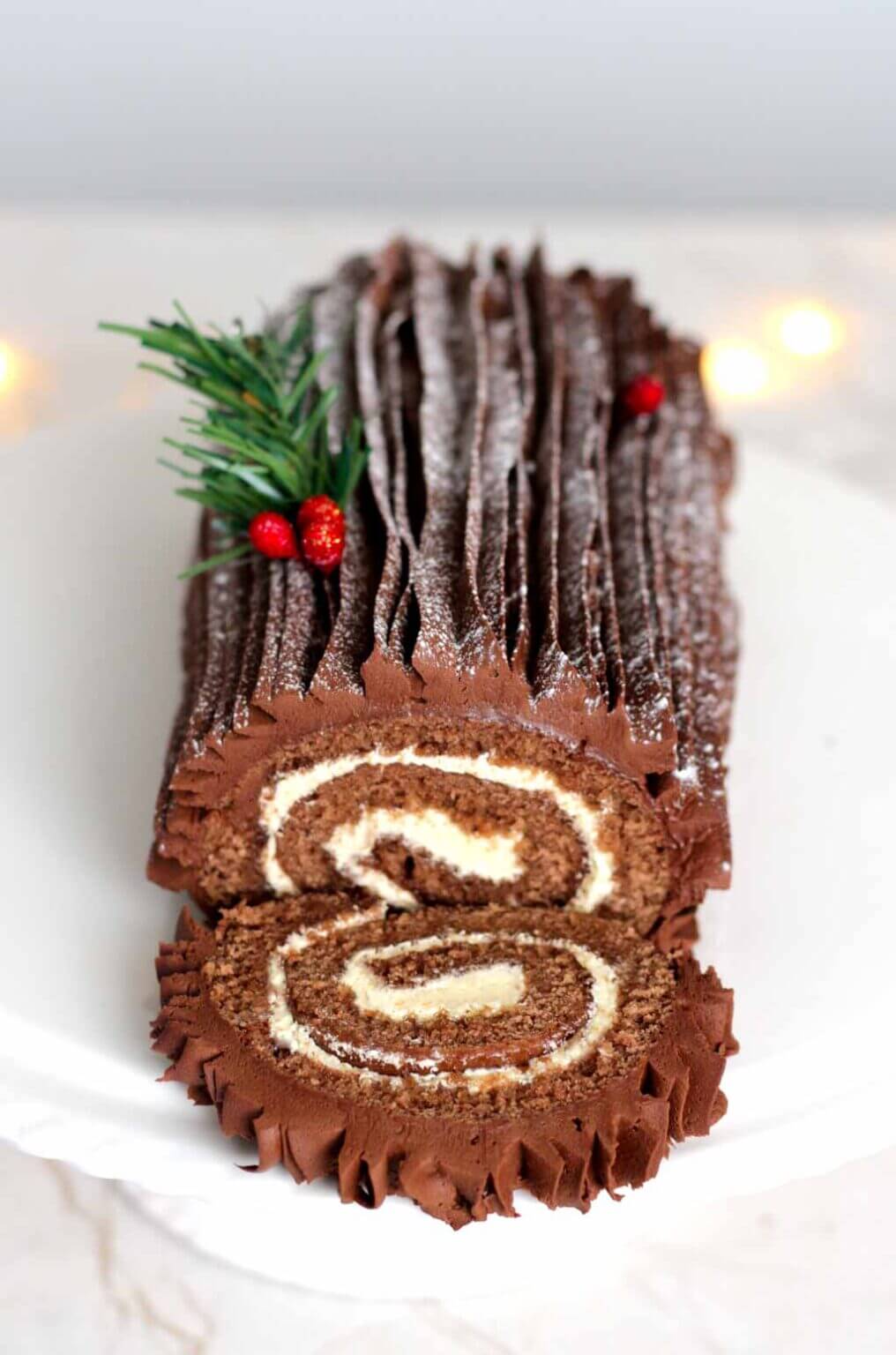 Vegan Yule Log