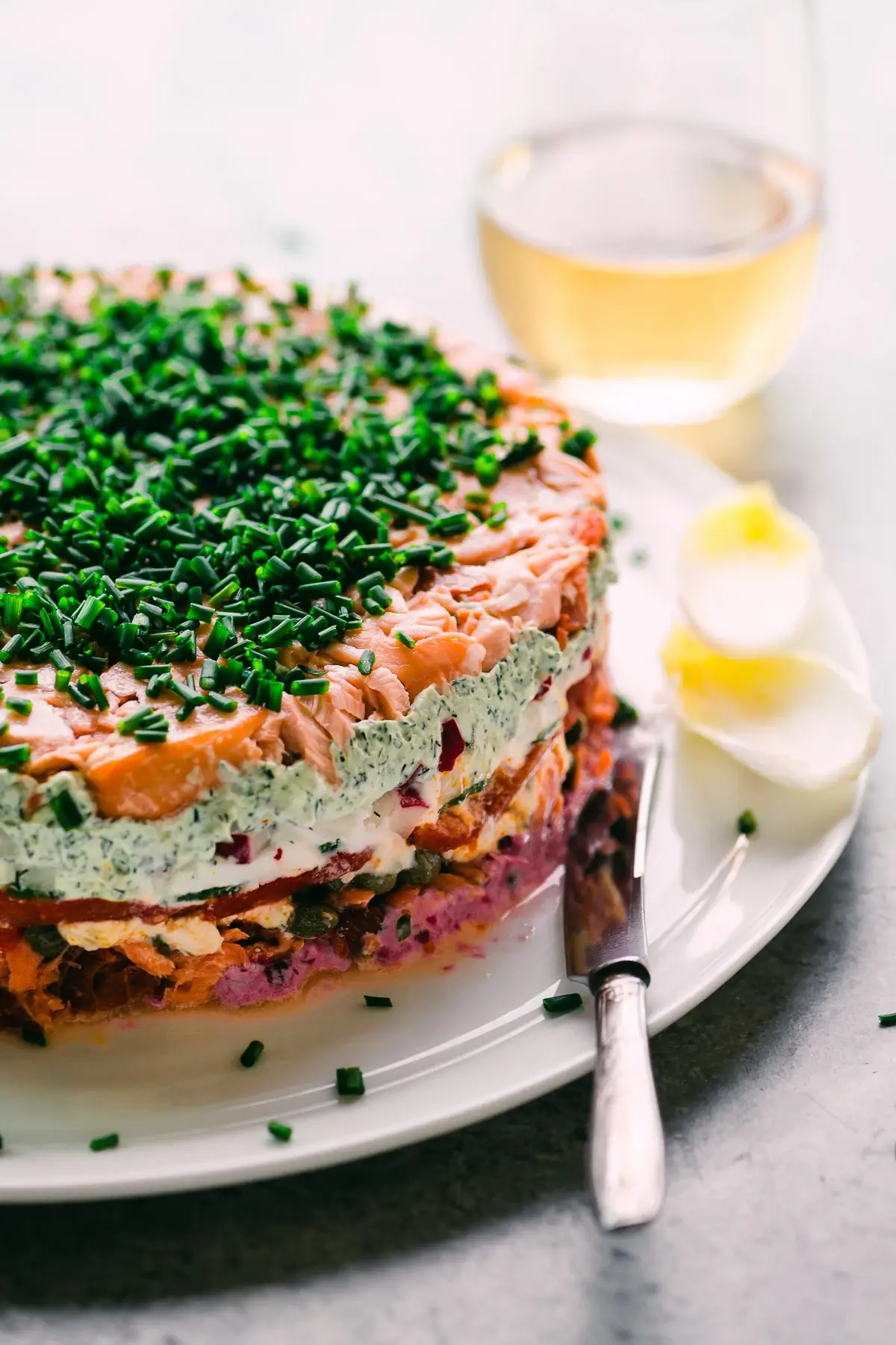 7 Layer Smoked Salmon Dip Recipe