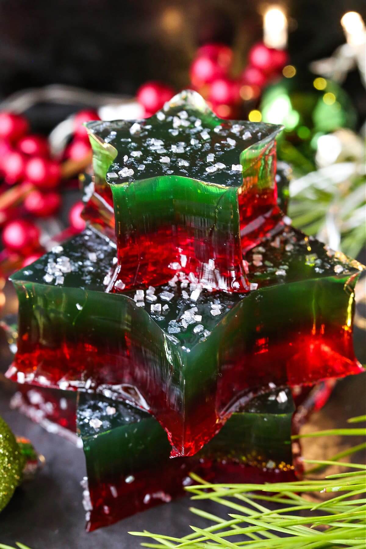 Christmas Jello Dessert